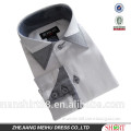 boy's special contrast collar and cuff casual shirt